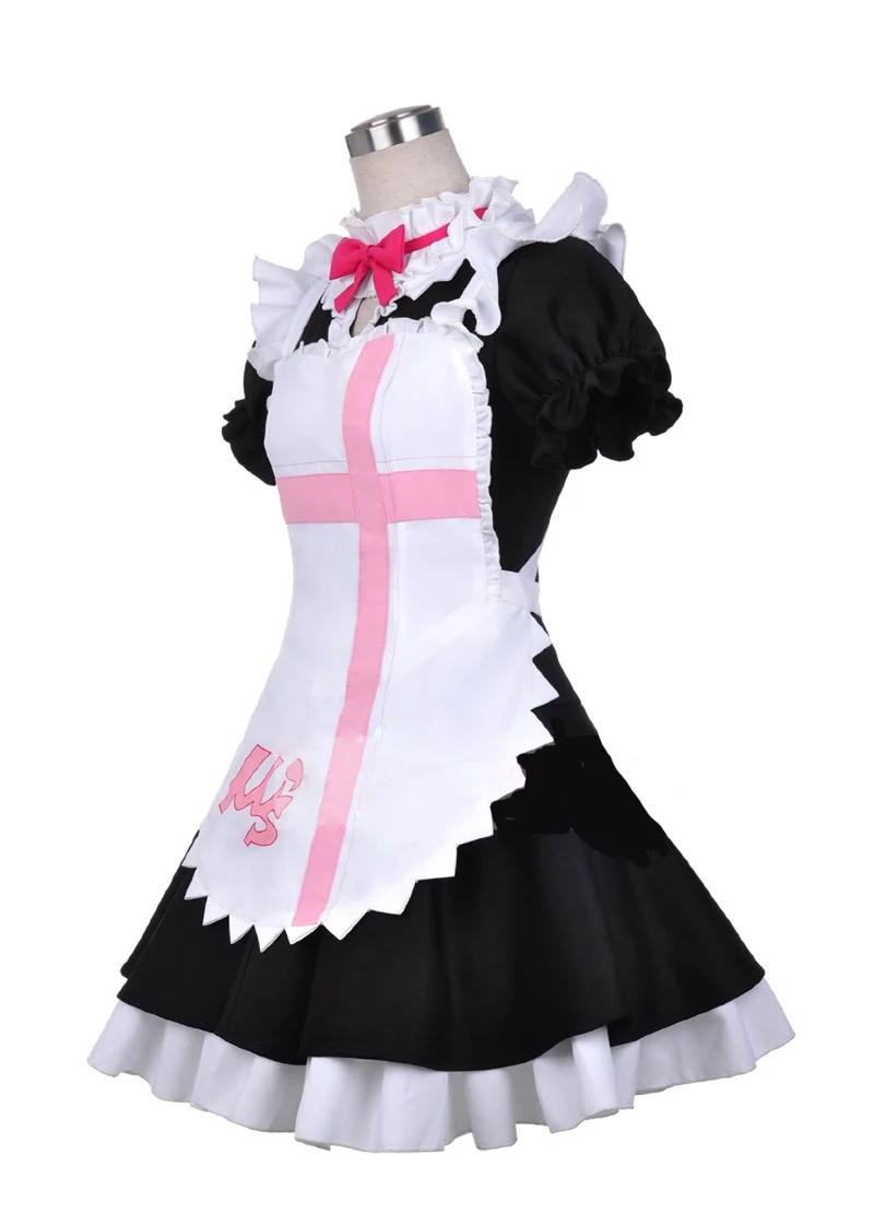 Love Live! Kousaka Honoka костюм-косплей горничной Хэллоуин женское платье O