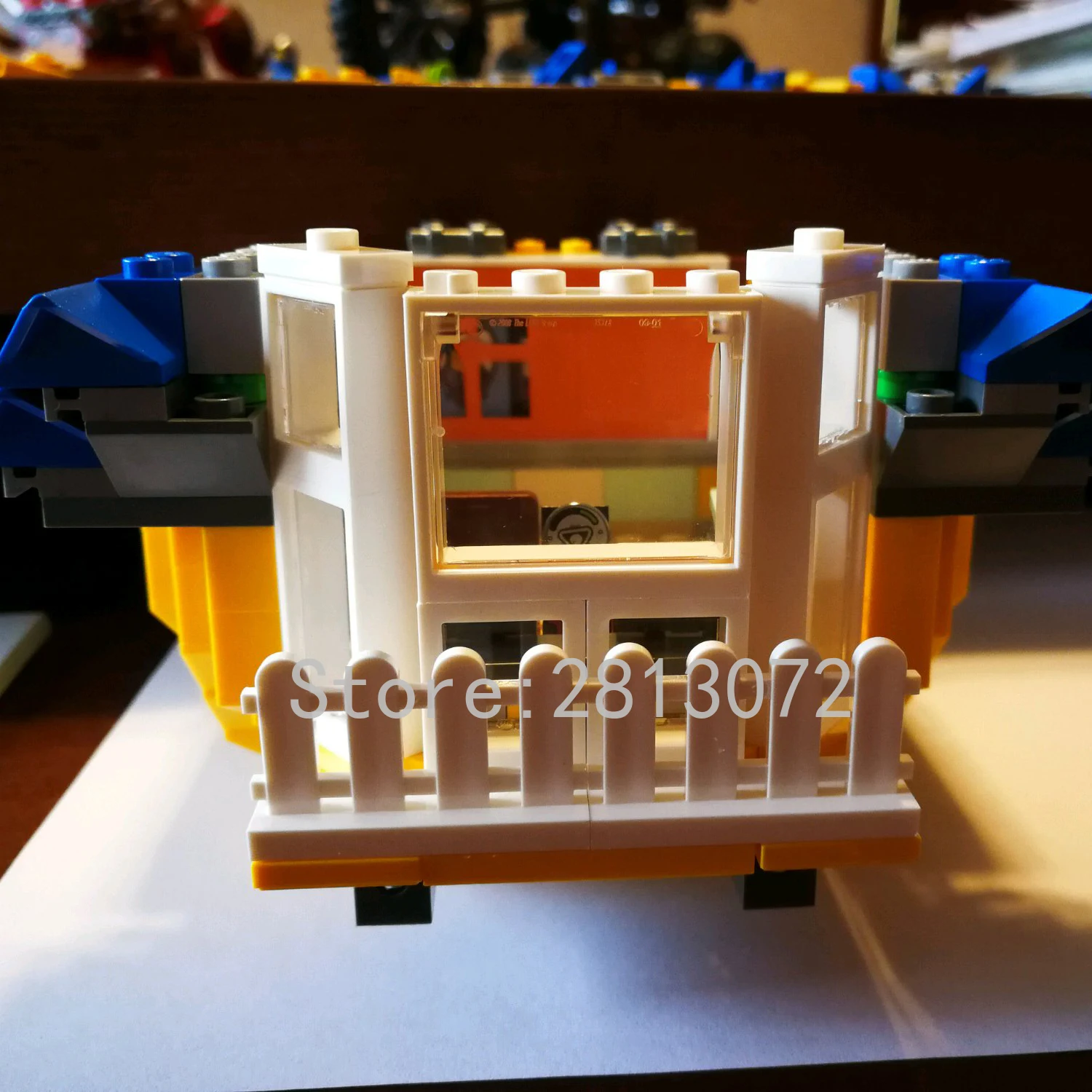 45010 Emmet's Dream House спасательная ракета 706 шт Строительные блоки Совместимые 70831 кирпичи строительные игрушки большой фильм