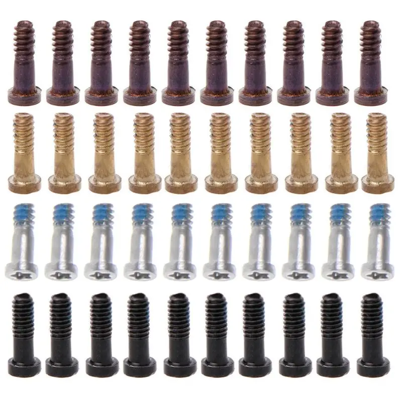 10 шт. Torx Винт 5-точечная звезда Нижние Винты комплект для iPhone 6/6 S/6 Plus/6 S Plus/5S