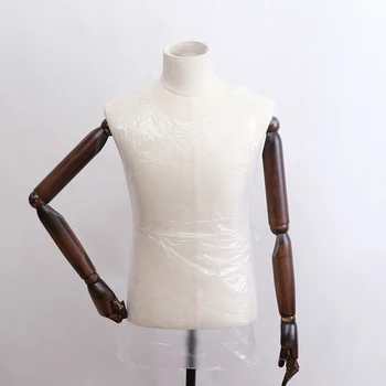 

50pcs/set Unisex Women Men Kitchen Cooking Apron White Disposable Cleaning Apron Transparent Easy Use Sleeveless Apron Sanitary