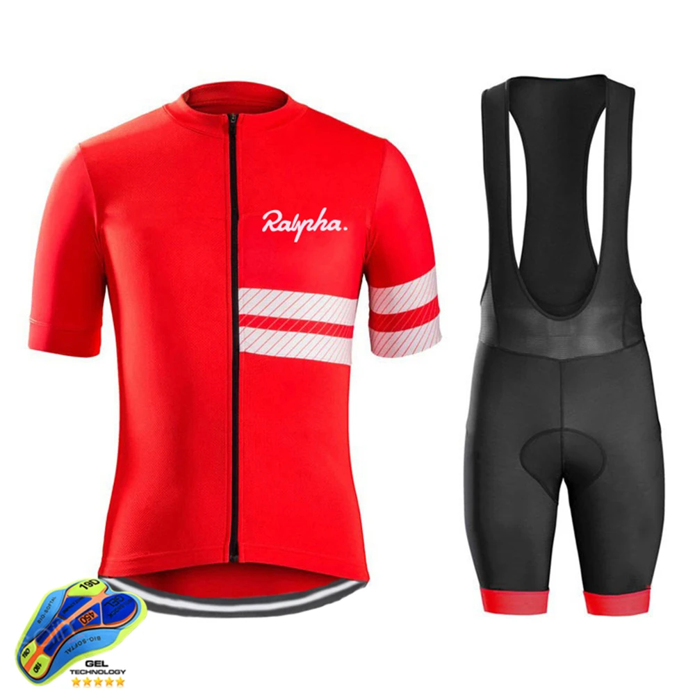 

Raphaful Cycling Clothing 2020 Pro Team Ropa Ciclismo Hombre Short Sleeve Cycling Jersey Set Mtb Bike Uniforme Maillot Ciclismo