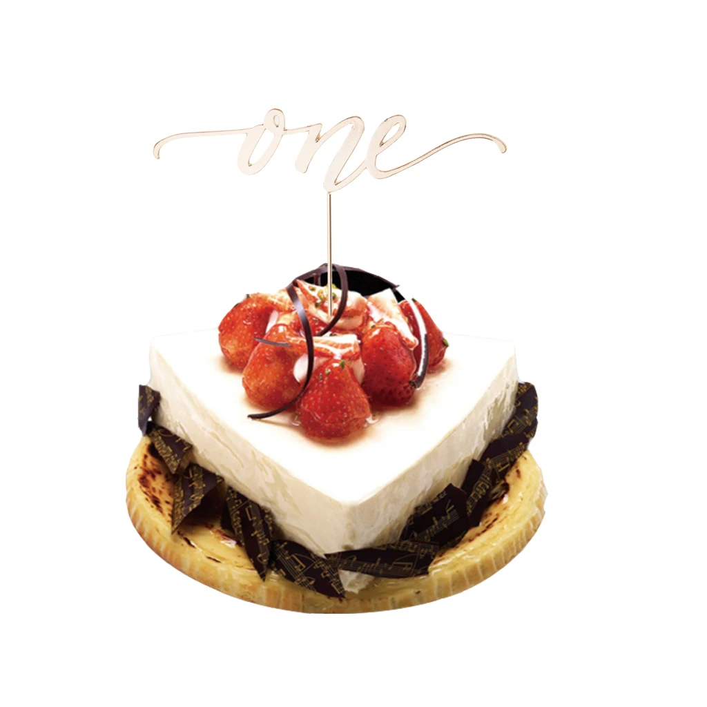 Stunning Crystal ONE Cake Cupcake Topper Kids 1st Birthday Party Decorations