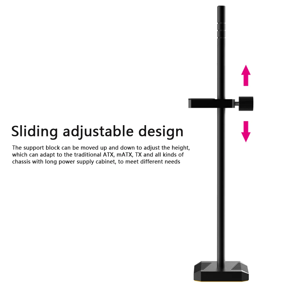 COOLMOON CM-VT192 Graphics Video Stand Aluminum Alloy GPU Support Jack Desktop PC Case Video Cards Holder Bracket Cooling Kit