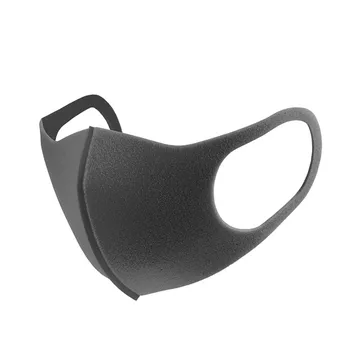 

FREE DHL/FEDEX Face Mask Reusable Mouth Mask , Washable Dust Proof Black Face Mask Breathable Super Soft Fashion Design