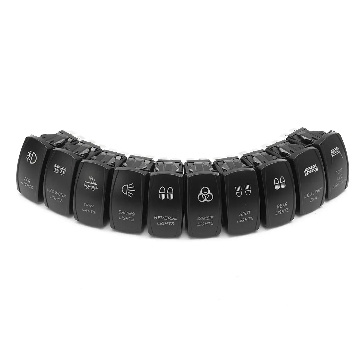 12V 24V автомобиль лодка светодиодный кулисный переключатель кнопка Оранжевый Светодиодный светильник Кулисные Переключатели для грузовика прицеп морской