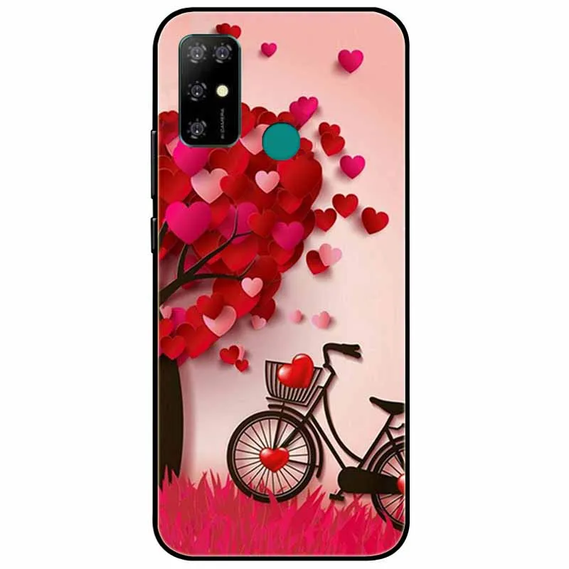 For Doogee X96 Pro Case X95 n30 Soft Slim Silicone TPU Protective Funda for Doogee X95 N30 Phone Cases X 95 Painted Shell Capa phone dry bag Cases & Covers