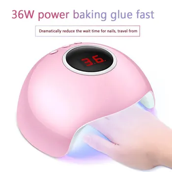 

36W LED nail dryer uv nail lamp ultraviolet lamp for nails lamp for gel polish uv led lamp manicure apparatus manicure machine