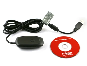 

Gaming Receiver For XBOX360 Wireless Controller Receiver Game USB Receiver PC Adapter Gamepad Adapter Support Windows