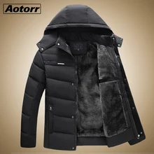 Стиль зимние куртки мужские пальто мужские парки Повседневная плотная верхняя одежда с капюшоном флисовые куртки теплые пальто мужская одежда