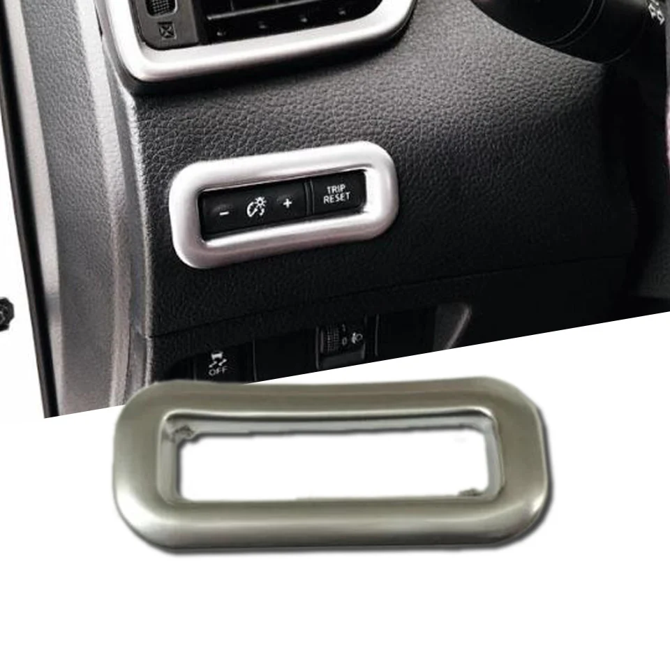 Крышка переключателя одометра из нержавеющей стали для Nissan Qashqai J11 2015 2019