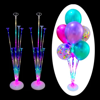 

Birthday Party Balloons Stand Balloon Holder Column Plastic Balloon Stick Birthday Party Decorations Kids Adult Wedding Baloon