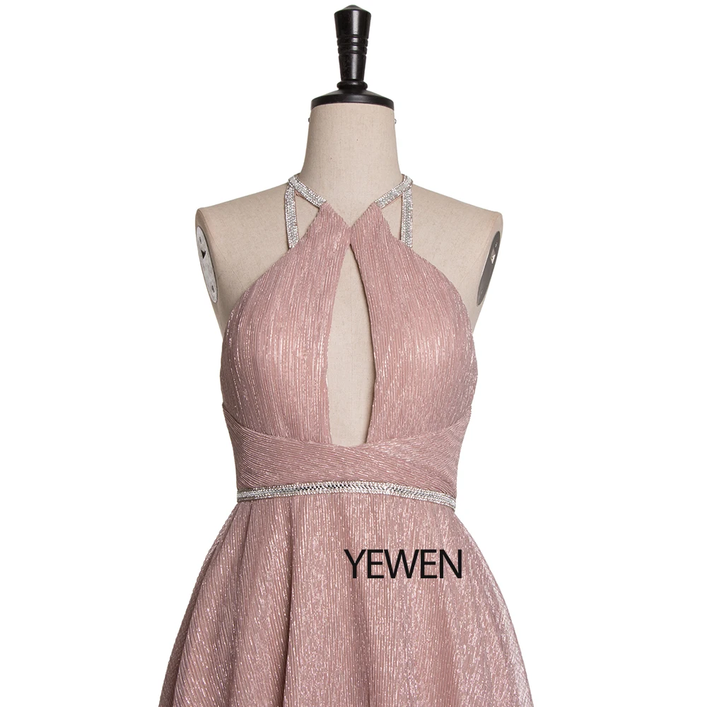 Сексуальное розовое платье на выпускной, 2019, длинные женские платья для торжественных событий, vestidos de formatura, вечернее платье на выпускной