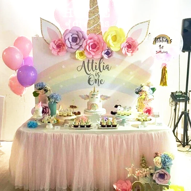 Unicorn-Party-Decoration-DIY-Paper-Flowers-Backdrop-Decor-Kids-Birthday-Party-Wedding-Party-Hen-Party-Home