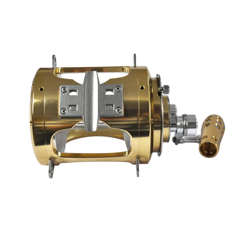 US $220.00 Big Game Fishing Reel 2 Speed Reel Lever Power Drag 361131 4BB 50lbs Trolling Reel Fishing Tackle Sea Conventional Reel