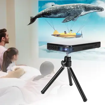 

Bluetooth WiFi Phone Projector Home Theater of DLP Portable Projecto Auido Video Player 4K*2K 10bit HEVC / h.265 Video Decoding