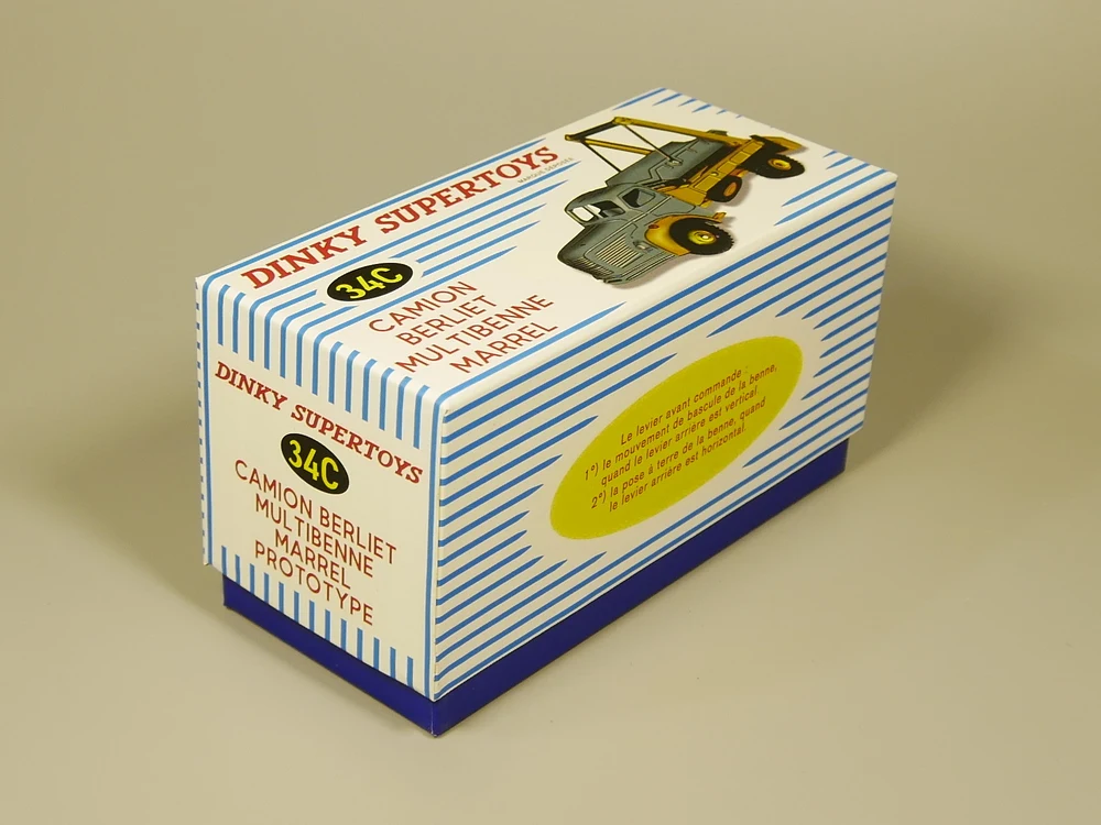 Игрушки Dinky 1:43 CAMION BERLIET, антикварные модели, эксклюзивные Автомобильные Игрушки из сплава для детей, детские игрушки, оригинальная коробка