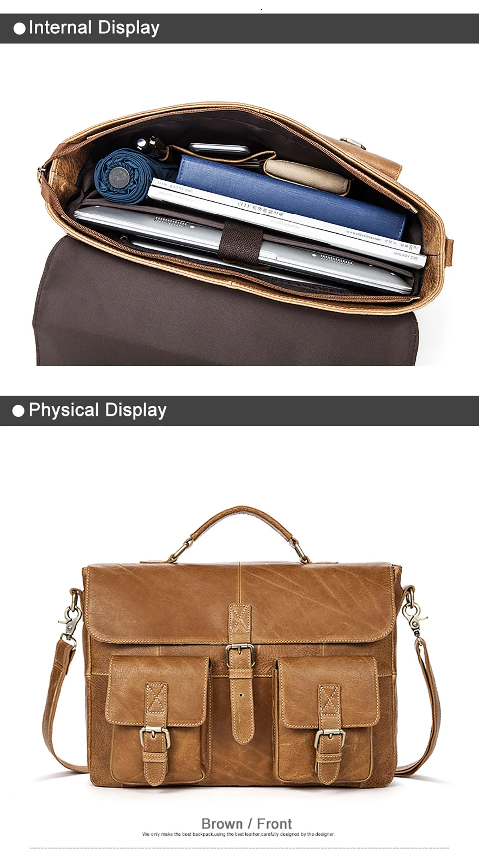 Mva Портфель Мужская сумка-мессенджер мужские натуральные кожаные сумки для ноутбука мужские деловые повседневные Мягкие ручки 14 дюймов