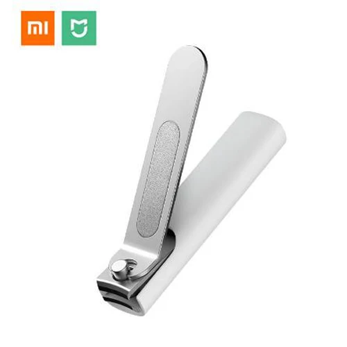 White Nail Clipper Xiaomi Mijia plash Proof машинка для стрижки ногтей Xio Mijia Defense Spatter Nail knife 420 нержавеющая сталь для красоты ногтей - Цвет: White Nail Clipper