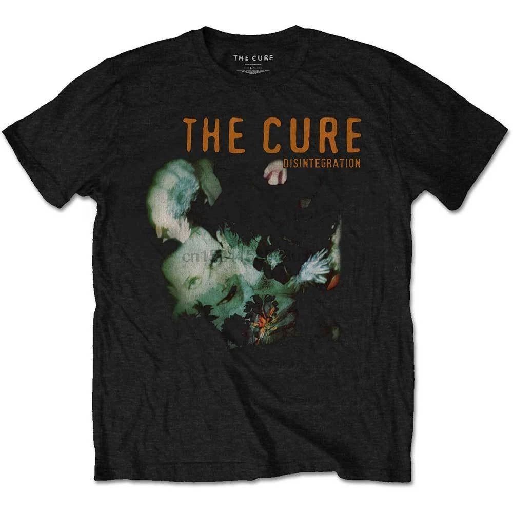 The Cure ɽisintegration 'Футболка Официальный товар модные стильные мужские футболки