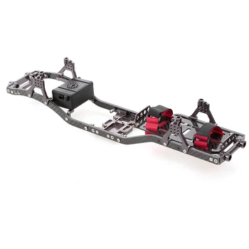 

SCX10 Frame Girder Carbon Fiber Chassis Frame Rails for 1/10 Axial SCX10 RC Crawler Truck Off-Road Car