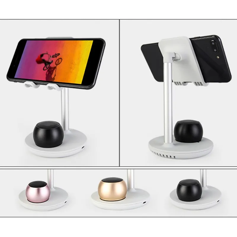 Bluetooth динамик Многофункциональный беспроводной стерео держатель для телефона** быстро
