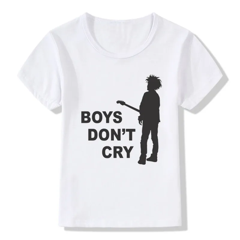 

2020 Kids Print The Cure BOYS DO NOT CRY Cool T-shirt O-Neck Short Sleeve Summer Boy&Girl Rock Roll Punk Top Tee T Shirt ooo630