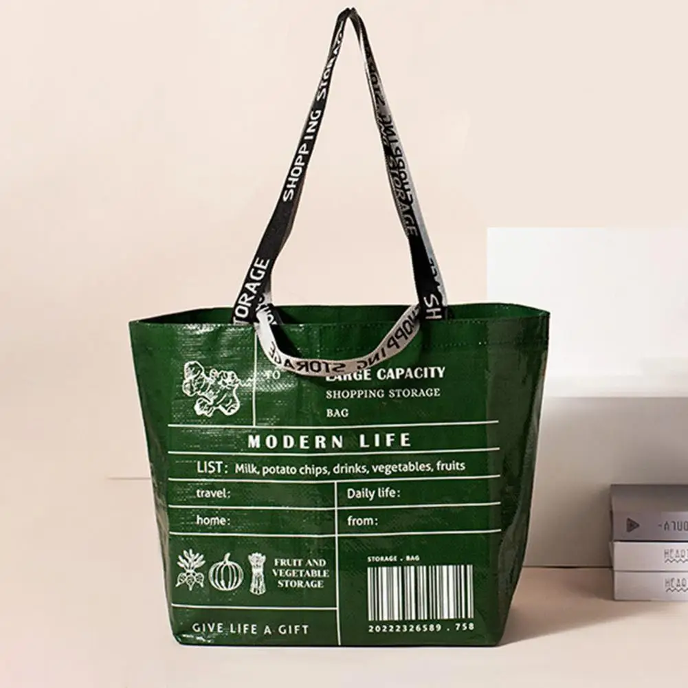Waterproof Shopping Bag Eco Foldable Reusable Pocket Storage Supermarket Handbag 