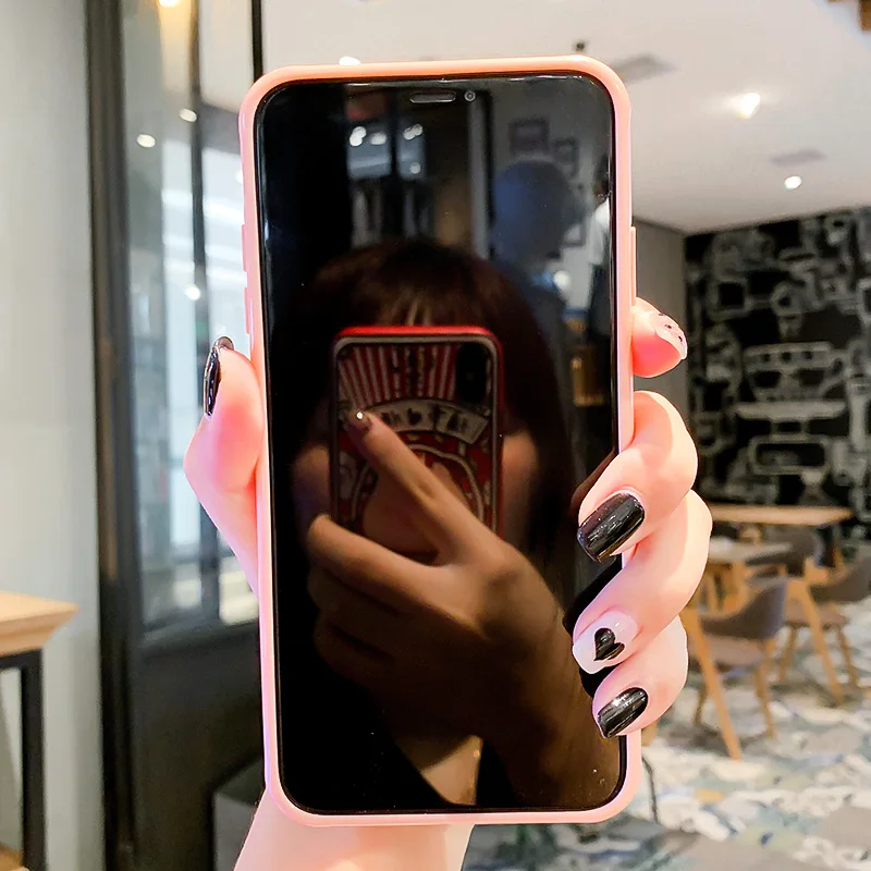 Противоударный прозрачный силиконовый мягкий чехол для телефона на iPhone X XS XR XS Max 8 7 6 6S Plus прозрачная задняя крышка защитный чехол