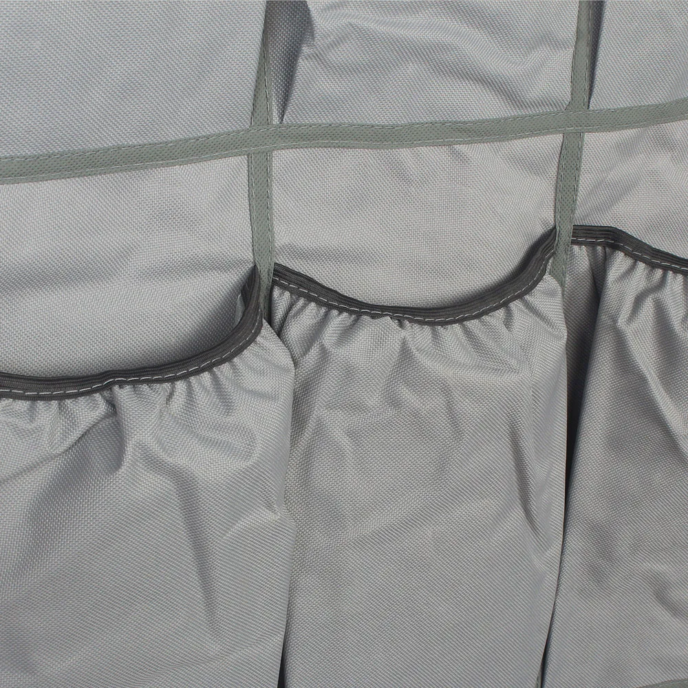 

Hot 24 Grid Storage Hanging Bag Door Hanging Shoes Bags Double-sided Large Mesh Pockets Home Organizers with Hooks