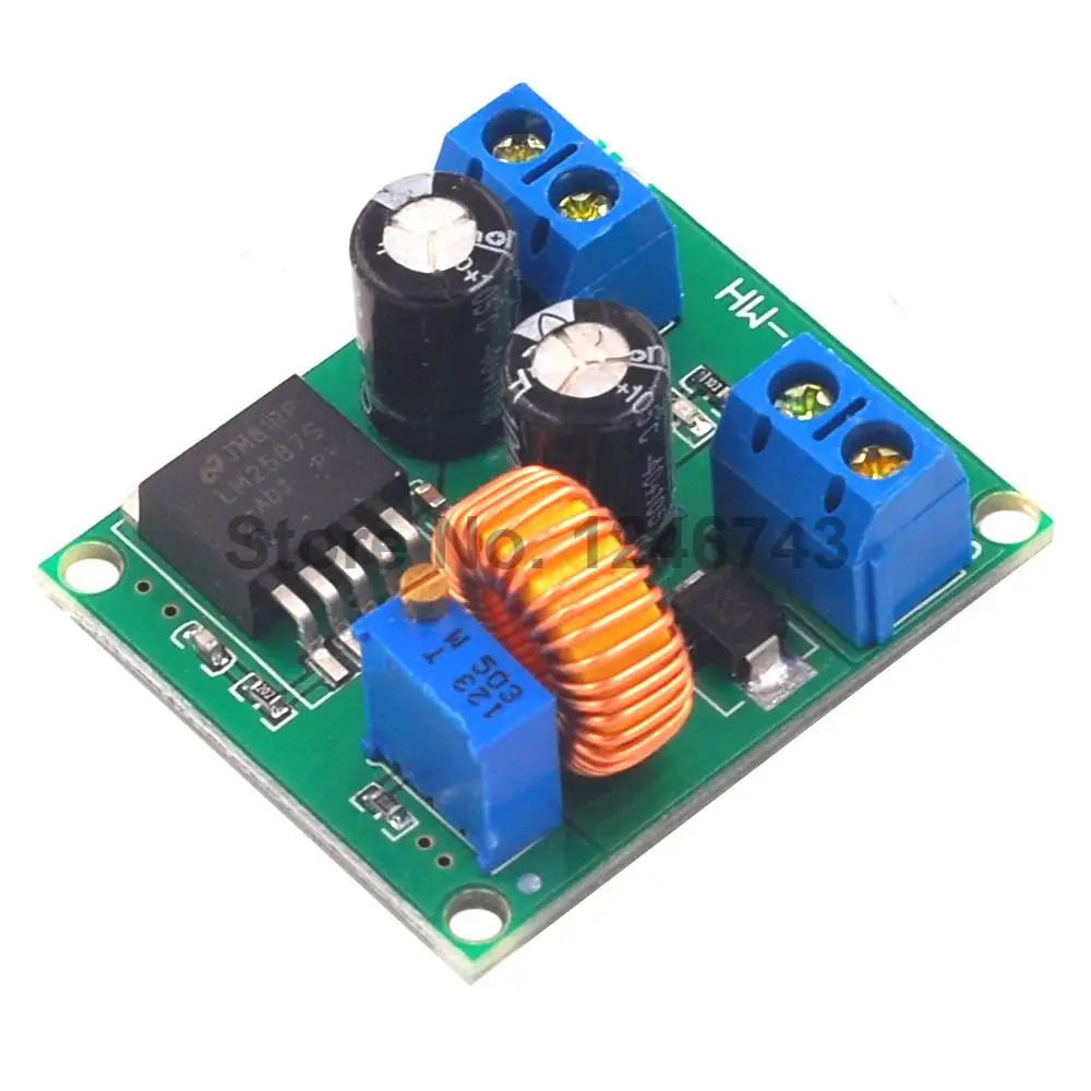 LM2587 DC-DC 3 V-35 V 4 V-40 V Step Up Мощность модуль повышающий преобразователь постоянного тока 12В 24В преобразователь 12 В до 5 В пост Напряжение преобразователь 12v To 19v