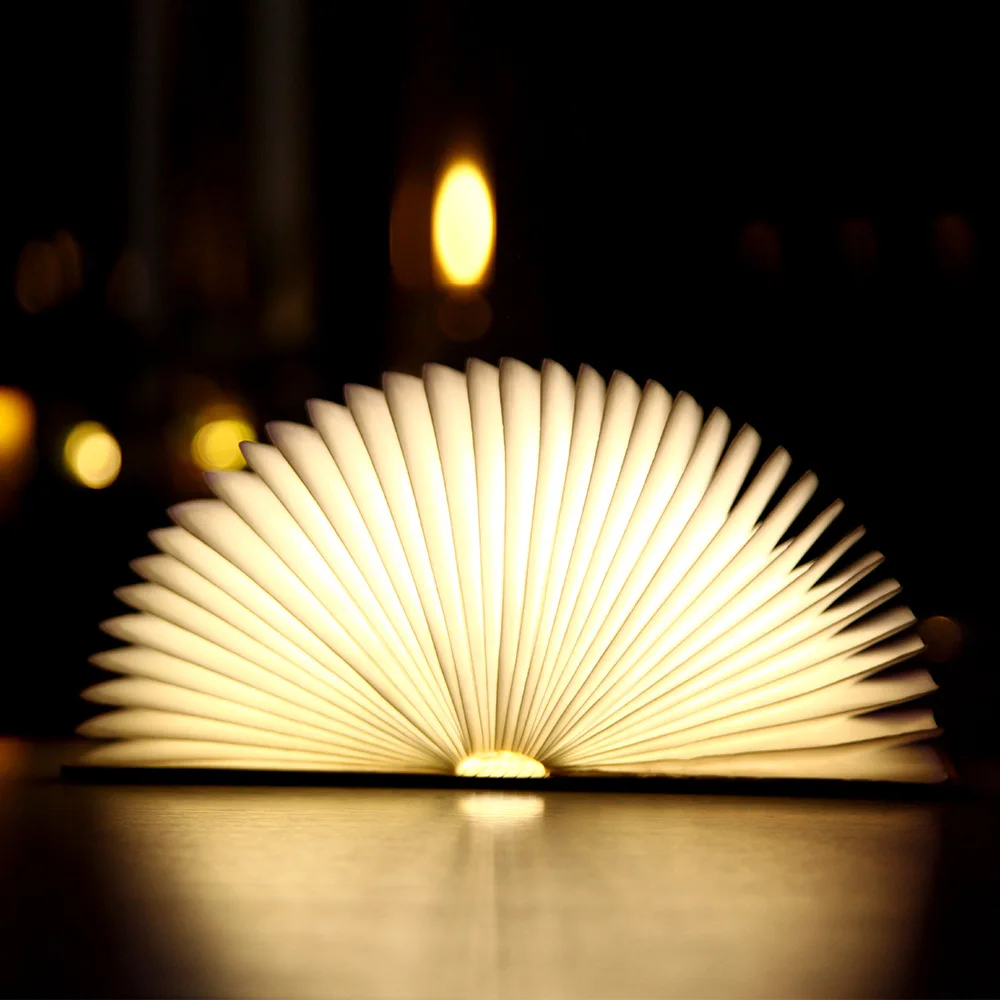 

Amazon Hot Selling LED Book Light USB Charging Small Night Lamp Bedside Lamp Study Lamp Creative Electronic Gift