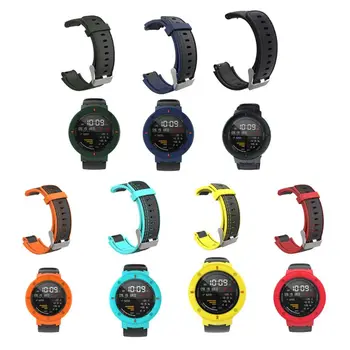 

Soft Silicone Watchband Wrist Strap Anti-Scratch Watch Case Protective Cover Shell for Huami Amazfit Verge Watch Accessories