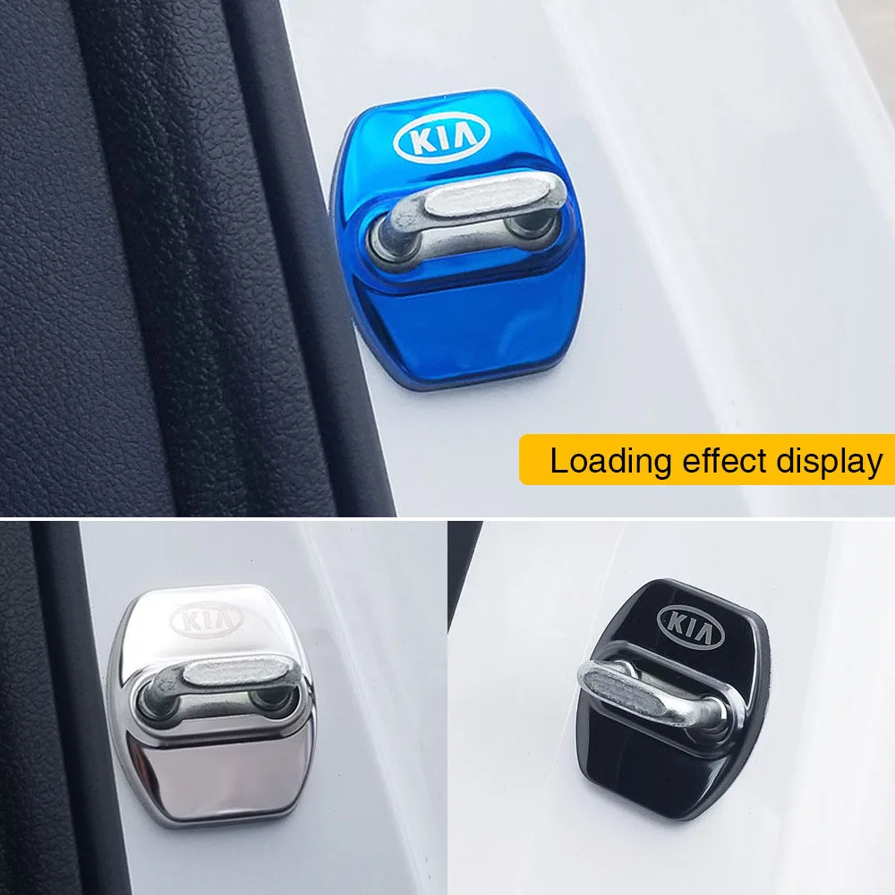 Авто-Стайлинг крышка дверного замка автомобиля авто для KIA RIO Ceed Sportage Soul Sorento Cerato K2 K3 K4 K5 KX3 KX5 аксессуары