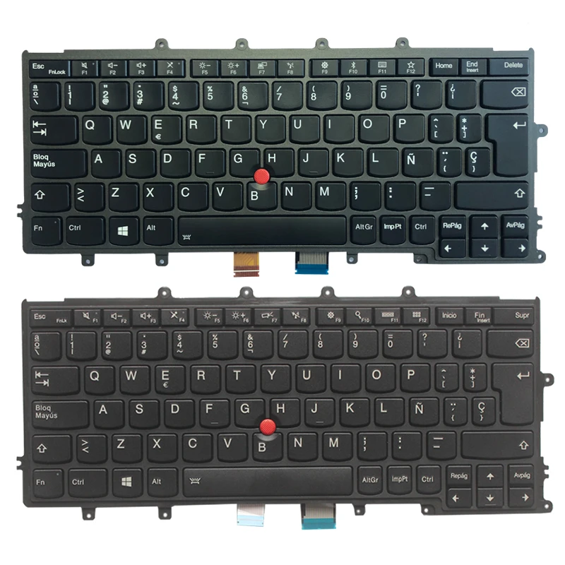 Новая SP Клавиатура для ноутбука Lenovo Thinkpad X230S X240 X240S x240i X250 X260S X270 испанская