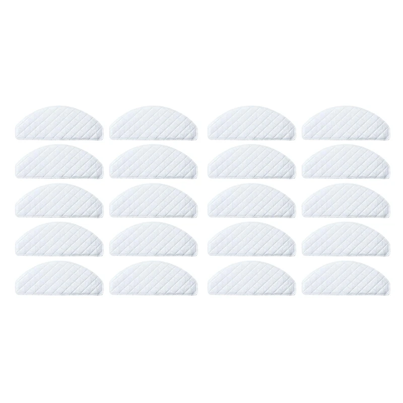 20Pcs Disposable Rags For Ecovacs Deebot Ozmo T8 Vacuum Cleaner Mop Cloths Mopping Pads Spare Parts | Бытовая техника