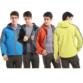

2020 Ski Jacket Men Waterproof Hiking Jackets Fleece Softshell Rain Coat Fishing Windbreaker Outdoor Camping Trekking Soft Shell