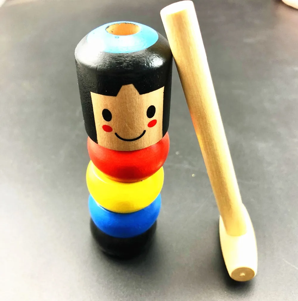 Небьющийся деревянный человек волшебная игрушка immber Daruma Волшебные Трюки крупным планом реквизит для фокусов забавная игрушка аксессуар