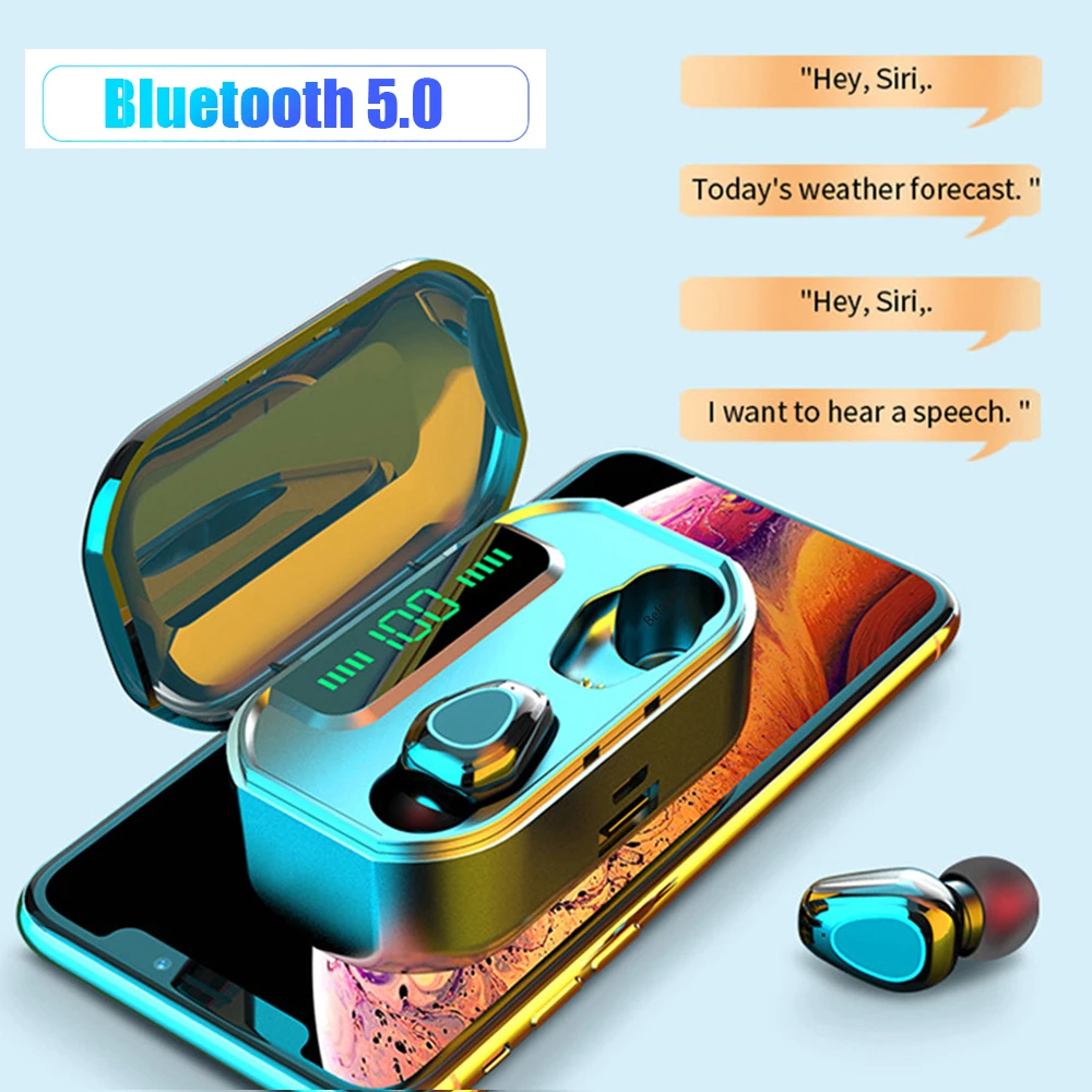 Audifonos Bluetooth Inalambrico G20 Mini Sprot In Ear Earphone Touch Button HD Calls Tws Cellphone Earbuds For Iphone Android