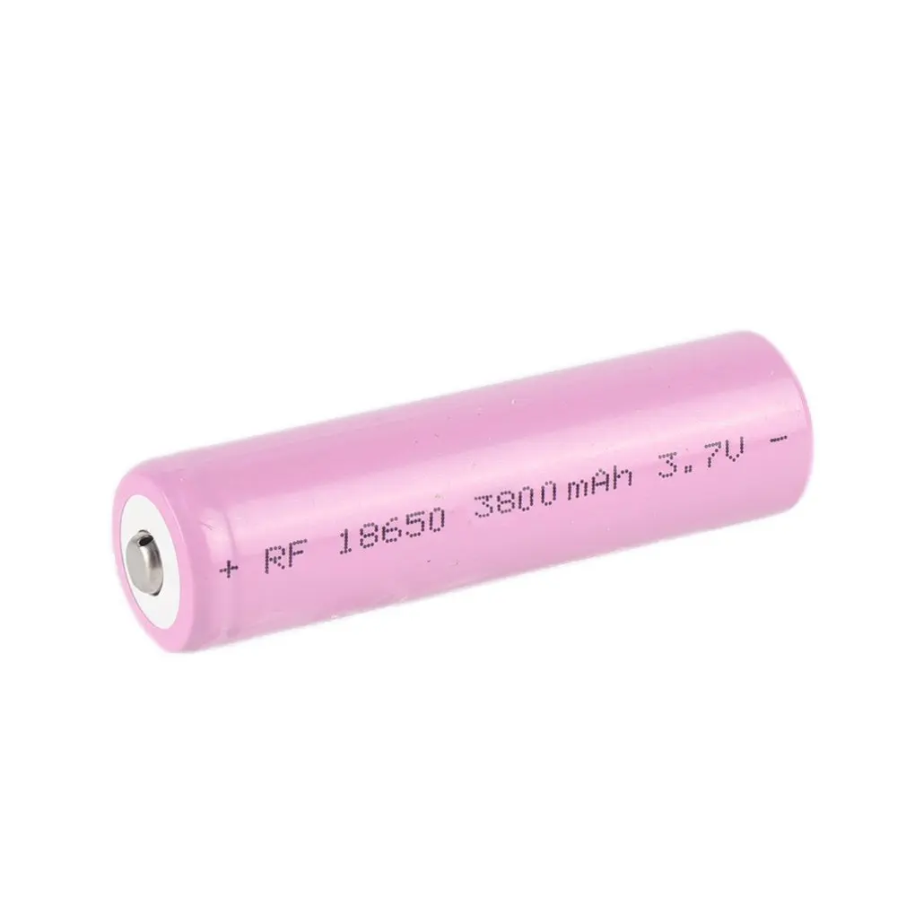 

1pcs 18650 Lithium Battery 3800mah Pink High-capacity Environmental Replacement Lithium Battery Safe Accessories