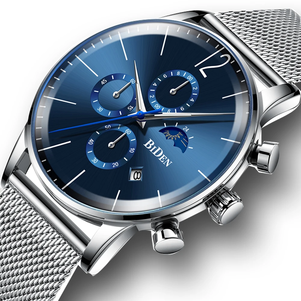 

TEENRAM New Mens Watches Waterproof Mesh Strap Men Quartz Sports Watch Man Clock reloj mujer Wristwatches Fashion