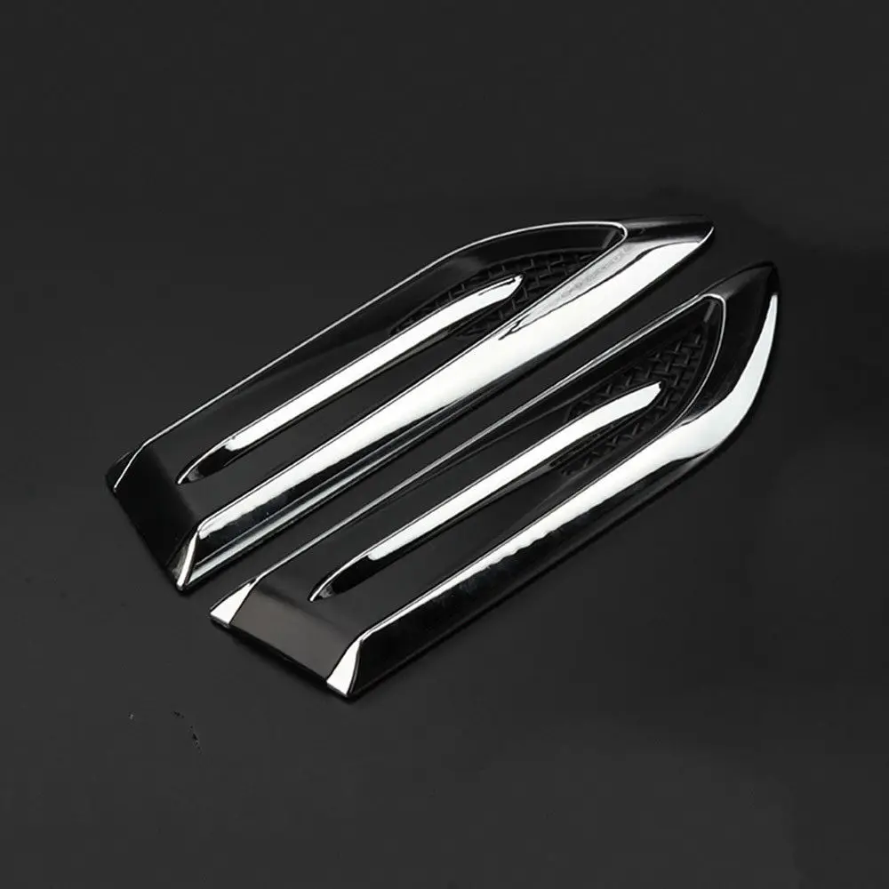 

Auto Air Flow Sticker Vent Decal 3D Gills Simulation Decor Accessories