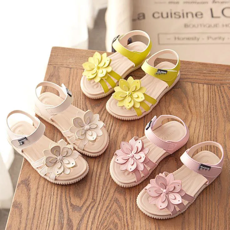 Sandalias planas informales antideslizantes para niños y niñas, zapatos de  verano, 21 36 2020, 3 colores, TX07| | - AliExpress