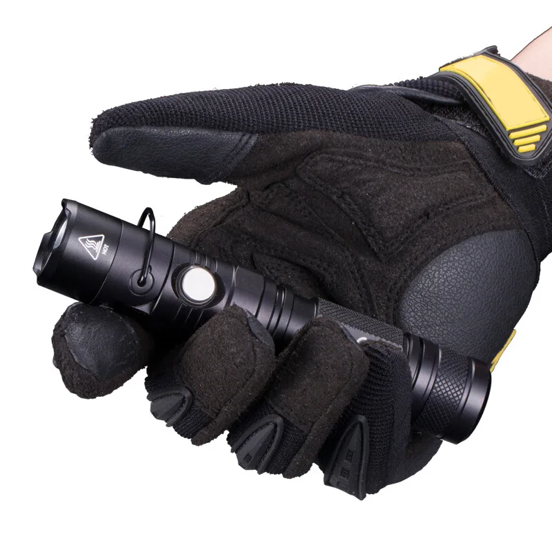NITECORE MT21C тактический фонарь CREE XP L HD V6 max 1000 люмен луч бросок 184 метра 90 градусов