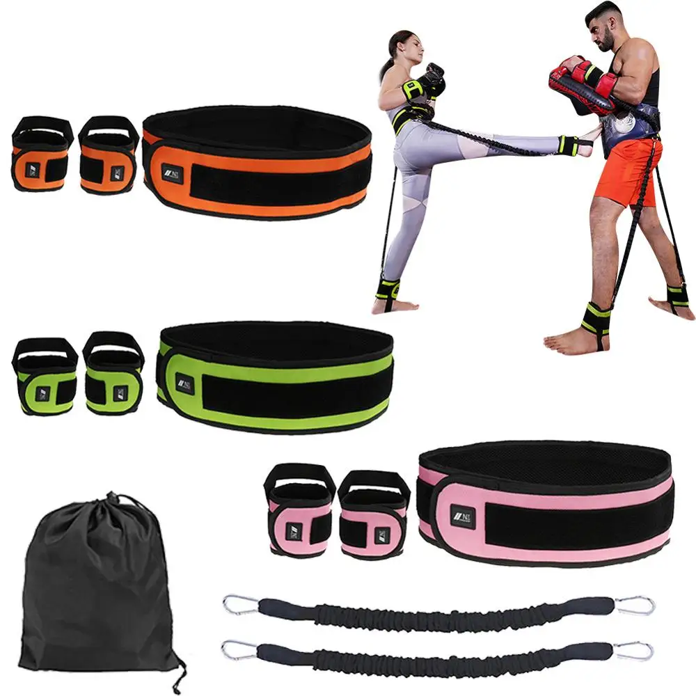 

Basic Training Suit Sports Strap Set for Leg and arm Exercises Boxing Muay Thai Home Gym Bouncing Strength Training Equipment