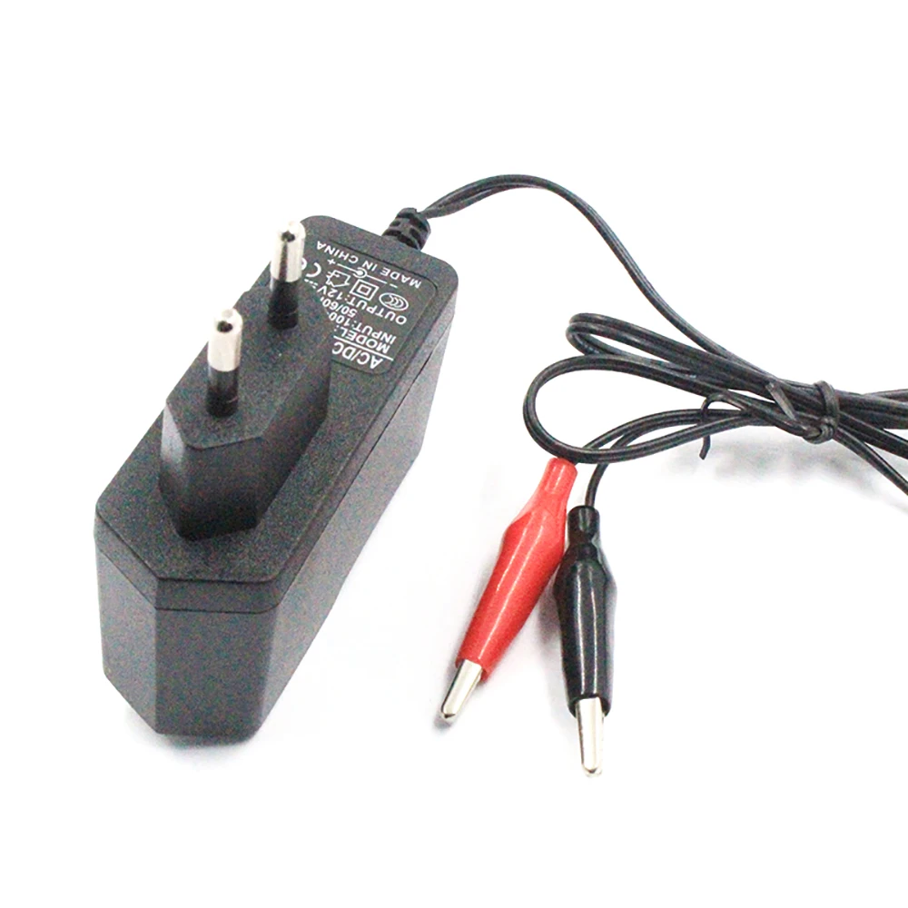DC 12 V Volt 1A 220V Motor 4ah 7ah 10ah 12ah 20ah Moto 12V1A 1000ma Smart Lead Acid AGM GEL Car Motorcycle Battery power Charger