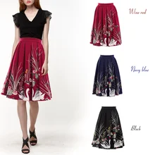 Новая женская модная юбка, юбка-Одуванчик, юбка-Одуванчик, юбка с принтом