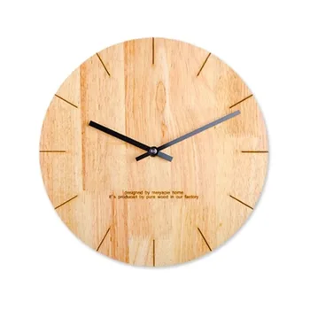 

Silent Wooden Wall Clock Large Saatk Modern Design Electronic Deco Salon Retro Seahawks Parete Big Home Design Wall Decor QZE295