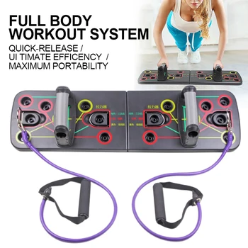 

Professional Portable Exercise Training Board Push-up Drawstring Workout Home Fitness Equipment Work Out At Home Simple Assembly