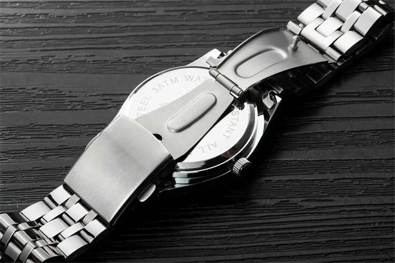 Лучшие брендовые Роскошные мужские часы 30 м водонепроницаемые часы для свиданий мужские спортивные часы мужские кварцевые наручные часы Relogio Masculino уникальные