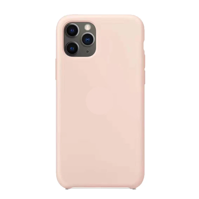 Pink Sand Силиконовый чехол для iphone 11 Pro максимальный чехол funda iphone 11 Чехлы coque iphone 11 Pro shell для iphone 6 7 8 Plu - Цвет: Pink Sand